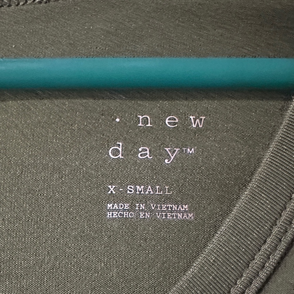a new day Olive Green Short Sleeve Top - Picture 2 of 8